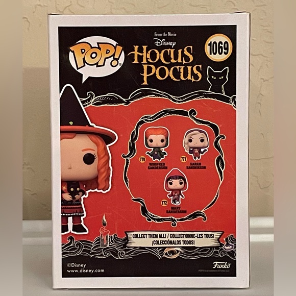 Spirit Exclusive Funko Pop Hocus Pocus Dani With Binx, #1069 - Picture 5 of 8